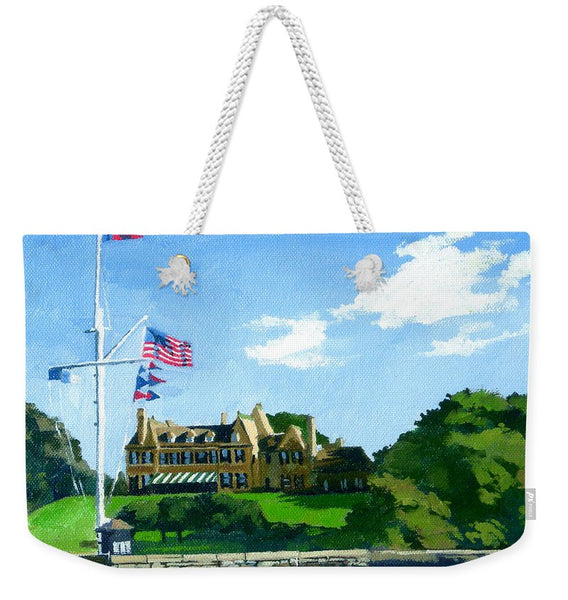 New York Yacht Club Newport Rhode Island - Weekender Tote Bag