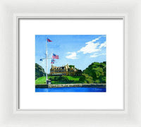 New York Yacht Club Newport Rhode Island - Framed Print