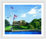 New York Yacht Club Newport Rhode Island - Framed Print