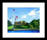 New York Yacht Club Newport Rhode Island - Framed Print