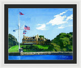 New York Yacht Club Newport Rhode Island - Framed Print