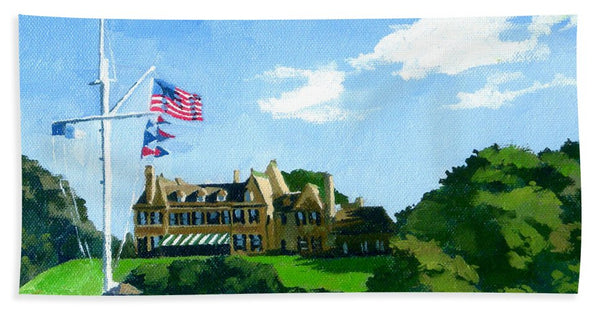 New York Yacht Club Newport Rhode Island - Bath Towel