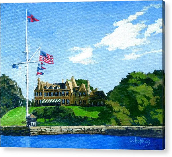 New York Yacht Club Newport Rhode Island - Acrylic Print