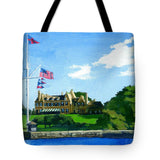 New York Yacht Club Newport Rhode Island - Tote Bag