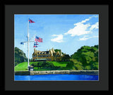 New York Yacht Club Newport Rhode Island - Framed Print