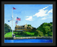 New York Yacht Club Newport Rhode Island - Framed Print