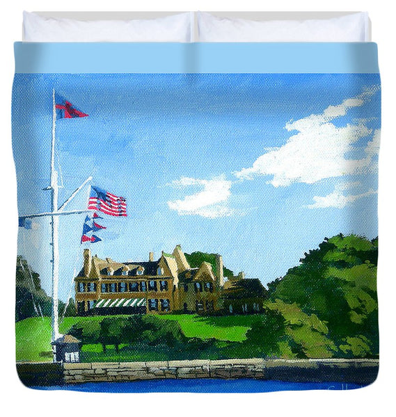 New York Yacht Club Newport Rhode Island - Duvet Cover