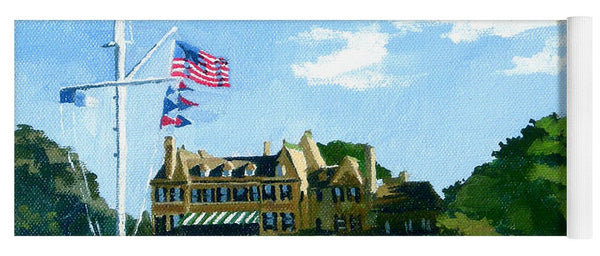 New York Yacht Club Newport Rhode Island - Yoga Mat