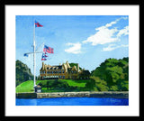 New York Yacht Club Newport Rhode Island - Framed Print