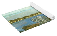 Newport Bridge Newport Rhode Island - Yoga Mat