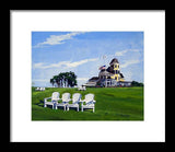 Castle Hill Inn Newport Rhode Island - Framed Print