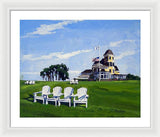 Castle Hill Inn Newport Rhode Island - Framed Print