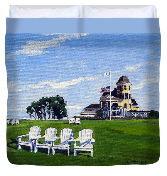 Castle Hill Inn Newport Rhode Island - Duvet Cover