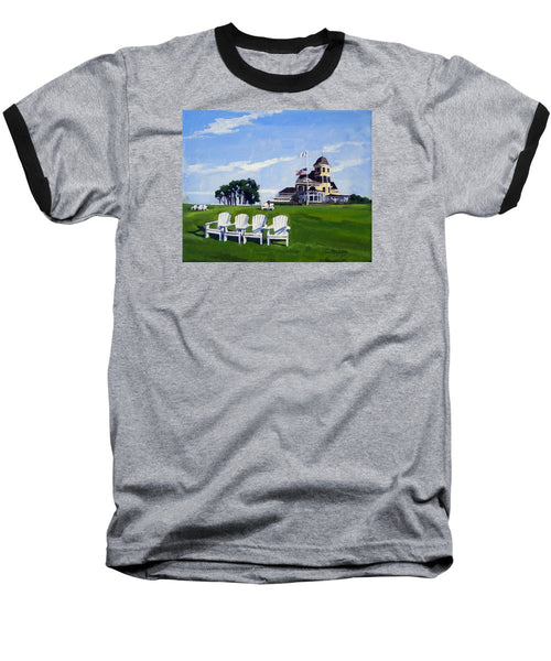 Castle Hill Inn Newport Rhode Island - Baseball T-Shirt