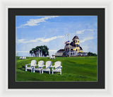 Castle Hill Inn Newport Rhode Island - Framed Print