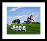 Castle Hill Inn Newport Rhode Island - Framed Print