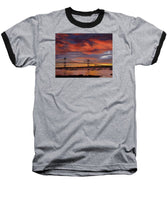 Newport Bridge Newport Rhode Island - Baseball T-Shirt