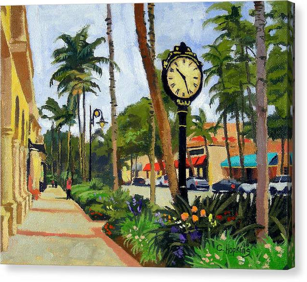 5th Avenue Naples Florida - Canvas Print