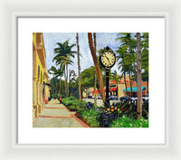 5th Avenue Naples Florida - Framed Print