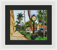 5th Avenue Naples Florida - Framed Print