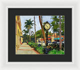 5th Avenue Naples Florida - Framed Print