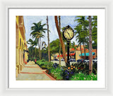 5th Avenue Naples Florida - Framed Print