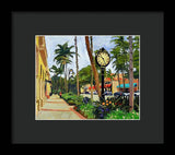 5th Avenue Naples Florida - Framed Print