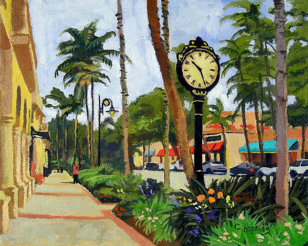 5th Avenue Naples Florida - Art Print