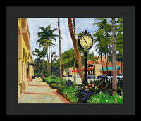 5th Avenue Naples Florida - Framed Print