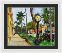 5th Avenue Naples Florida - Framed Print