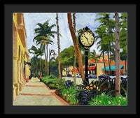 5th Avenue Naples Florida - Framed Print