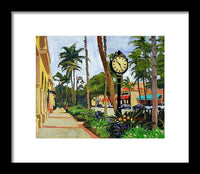 5th Avenue Naples Florida - Framed Print