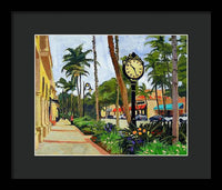 5th Avenue Naples Florida - Framed Print