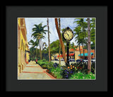 5th Avenue Naples Florida - Framed Print