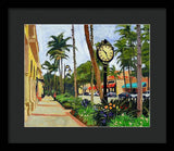 5th Avenue Naples Florida - Framed Print