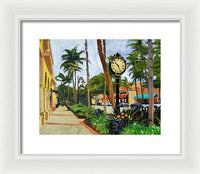 5th Avenue Naples Florida - Framed Print