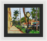 5th Avenue Naples Florida - Framed Print