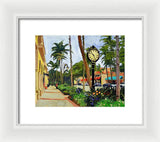 5th Avenue Naples Florida - Framed Print