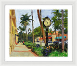 5th Avenue Naples Florida - Framed Print