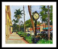 5th Avenue Naples Florida - Framed Print