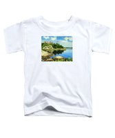 Beacon Rock Brenton Cove Newport Rhode Island - Toddler T-Shirt