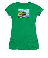 Beacon Rock Brenton Cove Newport Rhode Island - Women's T-Shirt