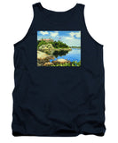 Beacon Rock Brenton Cove Newport Rhode Island - Tank Top