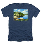 Beacon Rock Brenton Cove Newport Rhode Island - Heathers T-Shirt