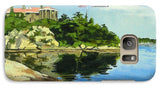 Beacon Rock Brenton Cove Newport Rhode Island - Phone Case