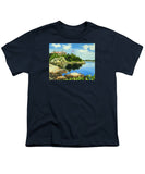 Beacon Rock Brenton Cove Newport Rhode Island - Youth T-Shirt