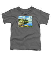 Beacon Rock Brenton Cove Newport Rhode Island - Toddler T-Shirt