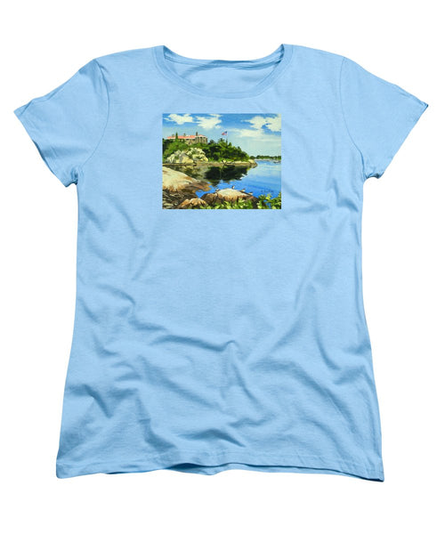 Beacon Rock Brenton Cove Newport Rhode Island - Women's T-Shirt (Standard Fit)