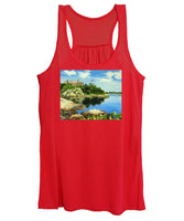 Beacon Rock Brenton Cove Newport Rhode Island - Women's Tank Top