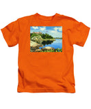 Beacon Rock Brenton Cove Newport Rhode Island - Kids T-Shirt